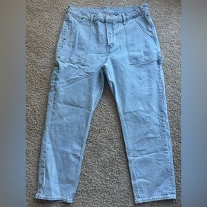 Women’s Old Navy Slouchy Straight Leg Jeans-Size 18